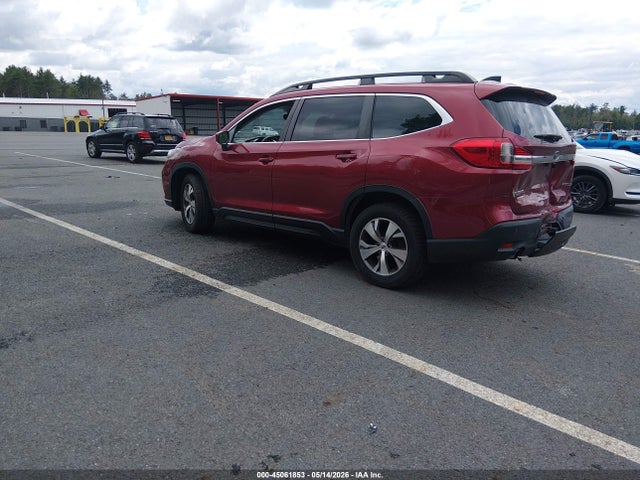 45061853 :رقم المزاد ، 4S4WMAFD7K3430670 vin ، 2019 Subaru Ascent Premium مزاد بيع