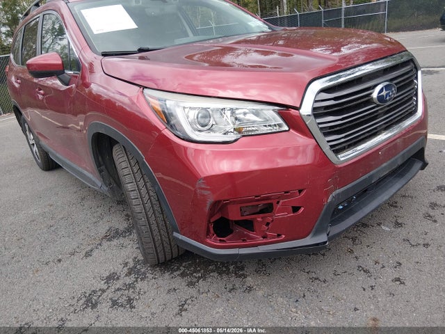 45061853 :رقم المزاد ، 4S4WMAFD7K3430670 vin ، 2019 Subaru Ascent Premium مزاد بيع