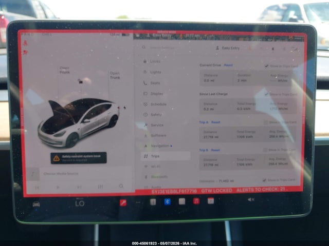 Aukcja sprzedaży 2020 Tesla Model 3 Long Range Dual Motor All-wheel Drive, vin: 5YJ3E1EB8LF617716, numer aukcji: 45061923