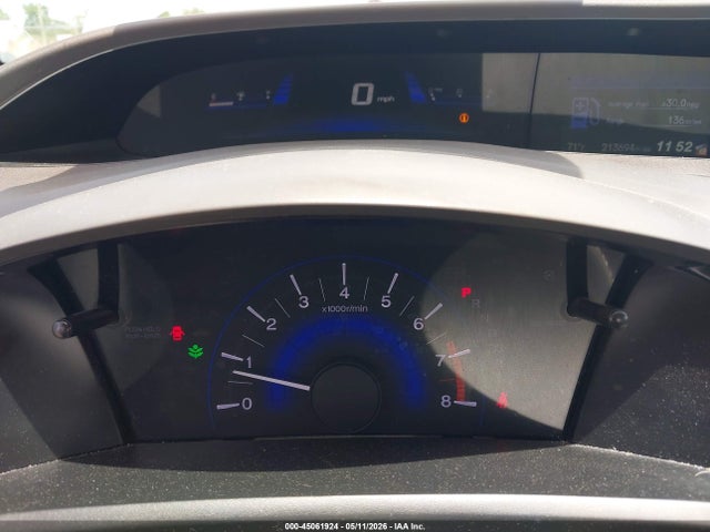 45061924 :رقم المزاد ، 19XFB2F96CE053819 vin ، 2012 Honda Civic Ex-l مزاد بيع