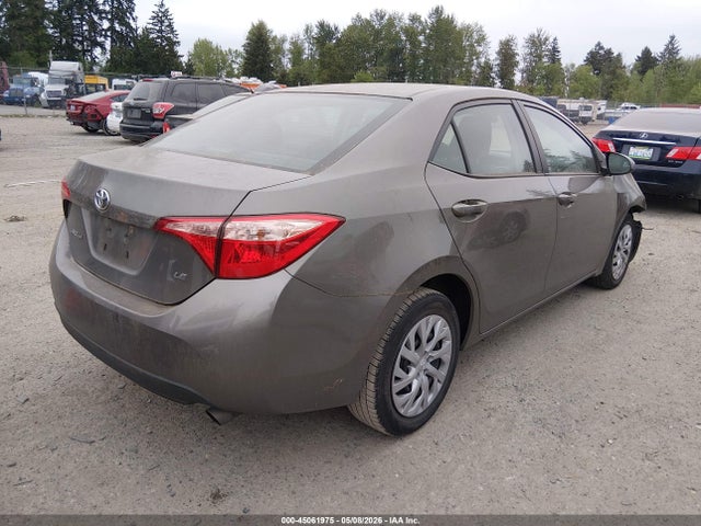 2T1BURHE0JC004560 Toyota COROLLA LE
