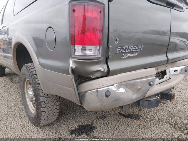 2001 Ford Excursion Limited მანქანა იყიდება აუქციონზე, vin: 1FMNU43S71EA00334, აუქციონის ნომერი: 45061981