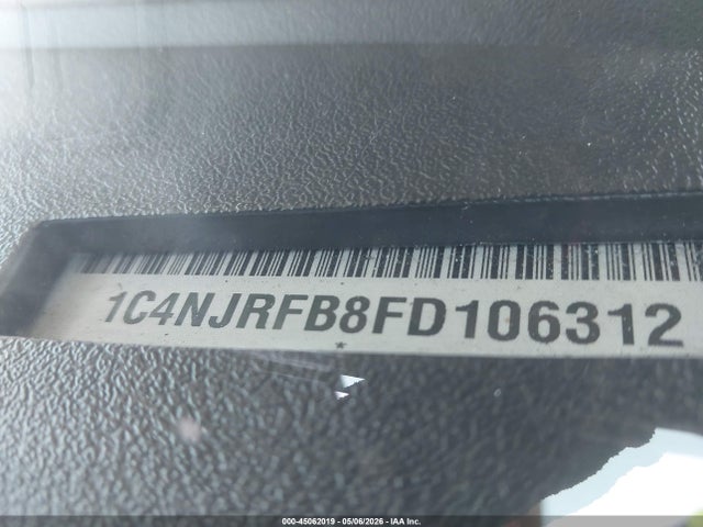 Aukcja sprzedaży 2015 Jeep Patriot High Altitude Edition, vin: 1C4NJRFB8FD106312, numer aukcji: 45062019