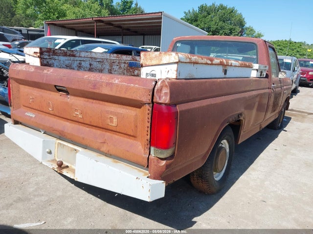 1980 Ford F150 მანქანა იყიდება აუქციონზე, vin: F15EPKA0276, აუქციონის ნომერი: 45062020