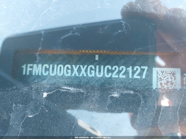 Aukcja sprzedaży 2016 Ford Escape Se, vin: 1FMCU0GXXGUC22127, numer aukcji: 45062046