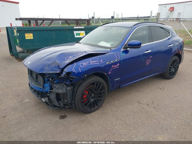2019 Maserati Levante S Gransport მანქანა იყიდება აუქციონზე, vin: ZN661YUSXKX318900, აუქციონის ნომერი: 45062158
