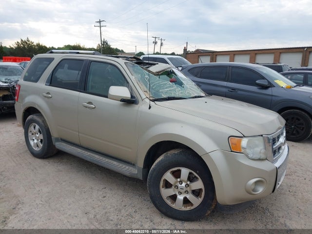 2012 Ford Escape Limited მანქანა იყიდება აუქციონზე, vin: 1FMCU0E73CKC47573, აუქციონის ნომერი: 45062210