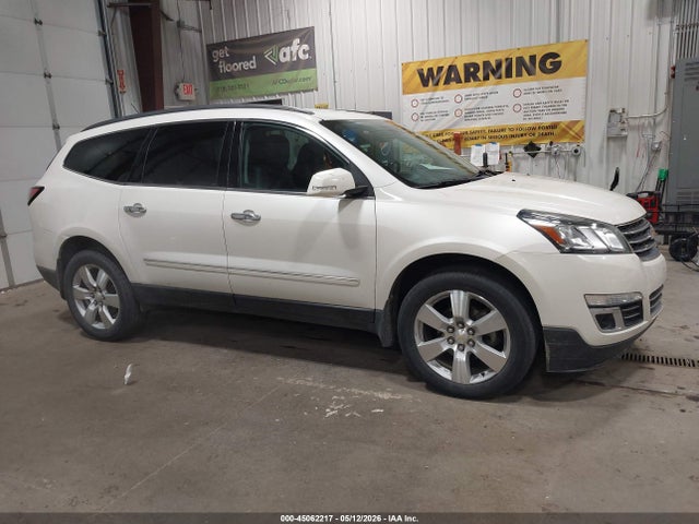 45062217 :رقم المزاد ، 1GNKVJKDXFJ301871 vin ، 2015 Chevrolet Traverse Ltz مزاد بيع