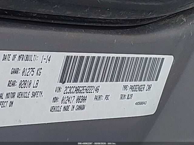 2C3CCABG2EH222146 Chrysler 300