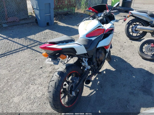 Aukcja sprzedaży 2018 Honda Cbr500 R, vin: MLHPC4414J5500017, numer aukcji: 45062333
