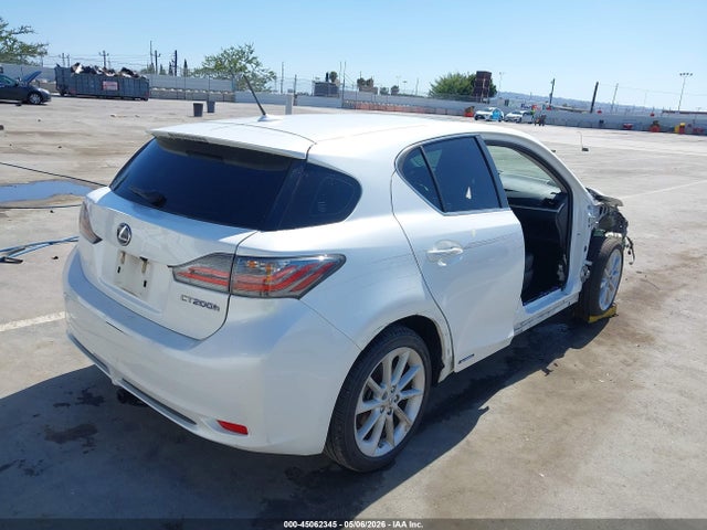 Aukcja sprzedaży 2013 Lexus Ct 200h, vin: JTHKD5BH8D2166594, numer aukcji: 45062345
