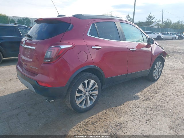 2017 Buick Encore Preferred მანქანა იყიდება აუქციონზე, vin: KL4CJASB8HB196195, აუქციონის ნომერი: 45062367