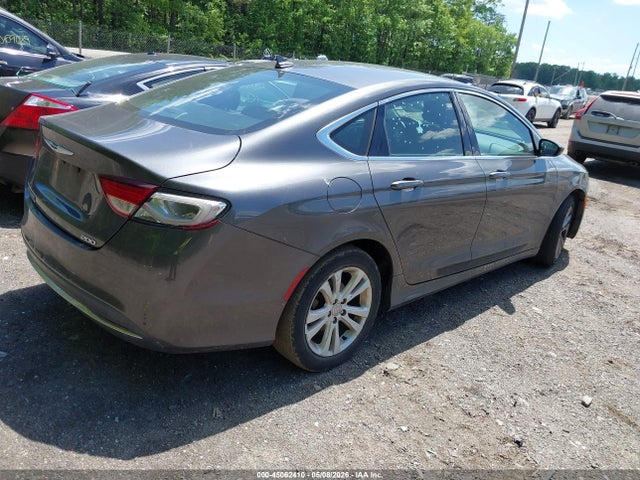 2015 Chrysler 200 Limited მანქანა იყიდება აუქციონზე, vin: 1C3CCCAB7FN662096, აუქციონის ნომერი: 45062410
