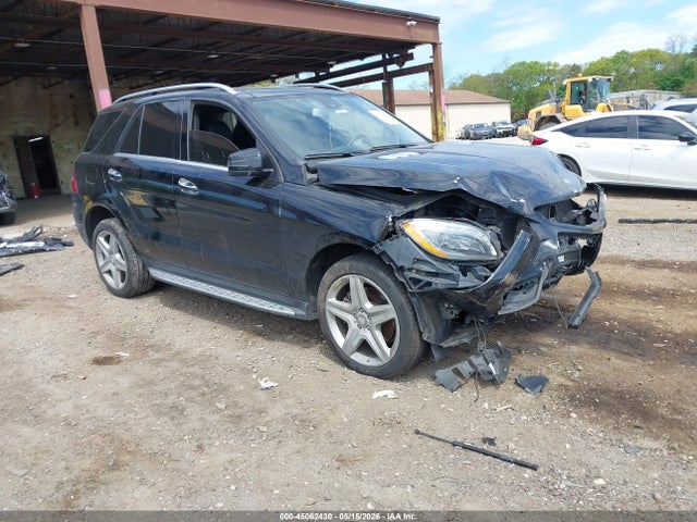 45062430 :رقم المزاد ، 4JGDA5GB5FA529218 vin ، 2015 Mercedes-benz Ml 400 4matic مزاد بيع