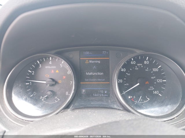 2018 Nissan Rogue Sl მანქანა იყიდება აუქციონზე, vin: 5N1AT2MT8JC754805, აუქციონის ნომერი: 45062439