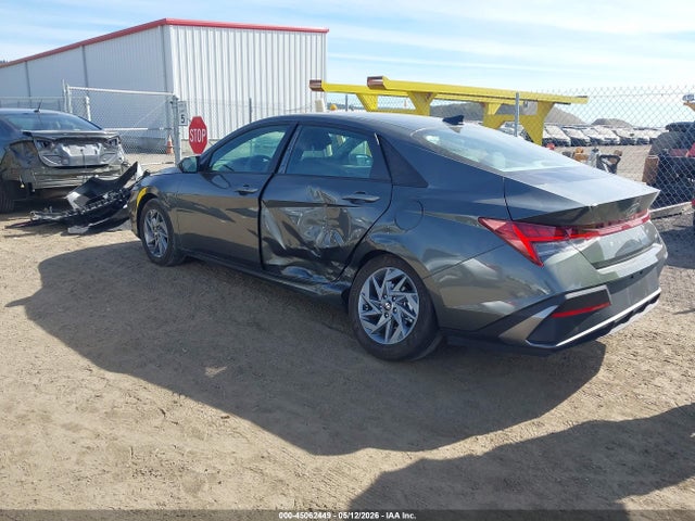 KMHLM4DJXSU166187 Hyundai Elantra Hybrid Blue