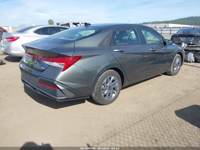 KMHLM4DJXSU166187 Hyundai Elantra Hybrid Blue