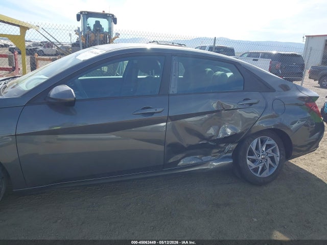 KMHLM4DJXSU166187 Hyundai Elantra Hybrid Blue