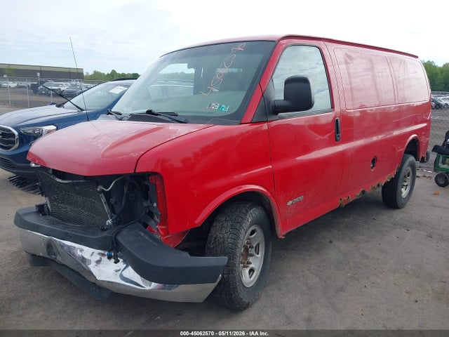 45062570 :رقم المزاد ، 1GCGG25U341147429 vin ، 2004 Chevrolet Express مزاد بيع
