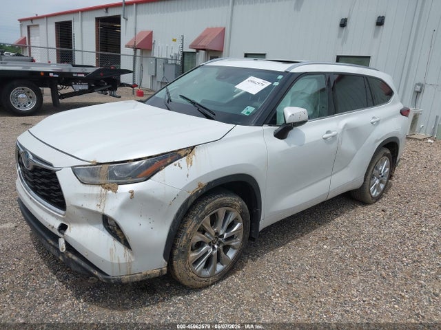45062579 :رقم المزاد ، 5TDYARAH0PS520943 vin ، 2023 Toyota Highlander Hybrid Limited مزاد بيع