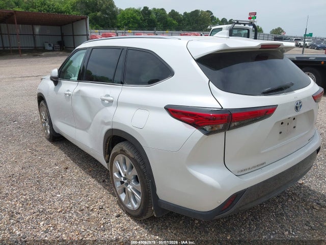 45062579 :رقم المزاد ، 5TDYARAH0PS520943 vin ، 2023 Toyota Highlander Hybrid Limited مزاد بيع