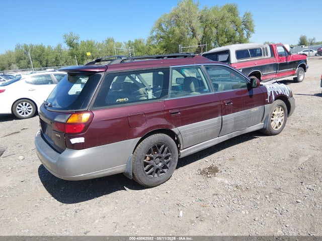 Aukcja sprzedaży 2001 Subaru Outback H6-3.0, vin: 4S3BH896217660380, numer aukcji: 45062582