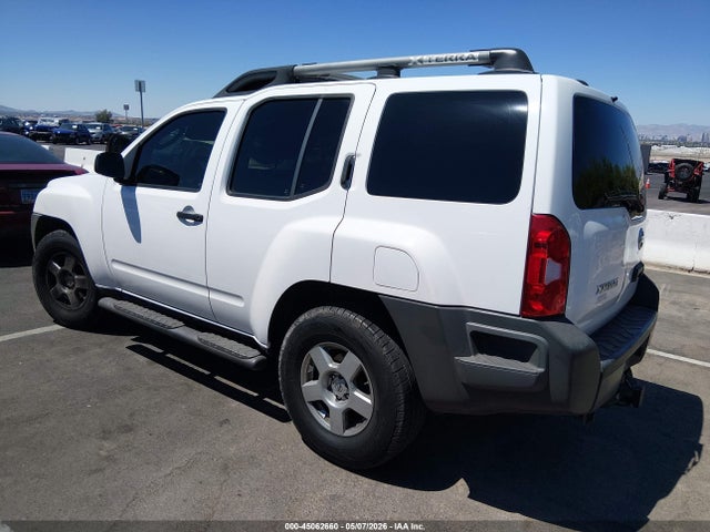 2007 Nissan Xterra S მანქანა იყიდება აუქციონზე, vin: 5N1AN08U77C541631, აუქციონის ნომერი: 45062660