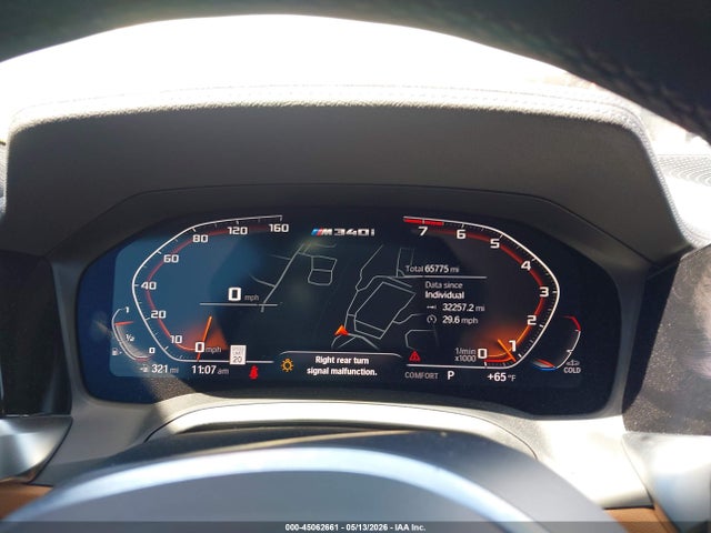 2020 Bmw M340i M340i Xdrive მანქანა იყიდება აუქციონზე, vin: WBA5U9C05LFH04500, აუქციონის ნომერი: 45062661