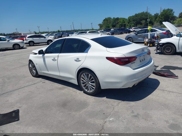 Aukcja sprzedaży 2019 Infiniti Q50 3.0t Luxe, vin: JN1EV7AP4KM517540, numer aukcji: 45062686