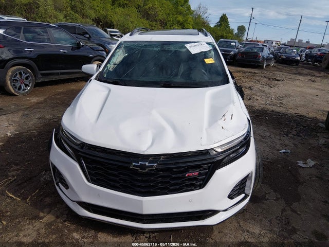 2024 Chevrolet Equinox Fwd Rs მანქანა იყიდება აუქციონზე, vin: 3GNAXMEG6RS126048, აუქციონის ნომერი: 45062719