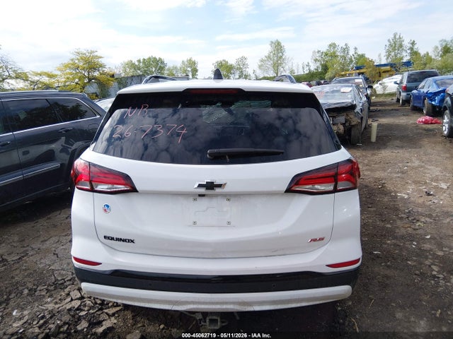 2024 Chevrolet Equinox Fwd Rs მანქანა იყიდება აუქციონზე, vin: 3GNAXMEG6RS126048, აუქციონის ნომერი: 45062719