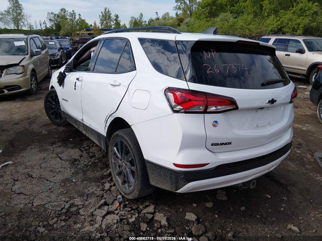 2024 Chevrolet Equinox Fwd Rs მანქანა იყიდება აუქციონზე, vin: 3GNAXMEG6RS126048, აუქციონის ნომერი: 45062719