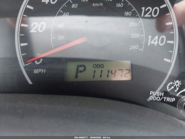 45062771 :رقم المزاد ، 1NXBU40EX9Z127520 vin ، 2009 Toyota Corolla Le مزاد بيع