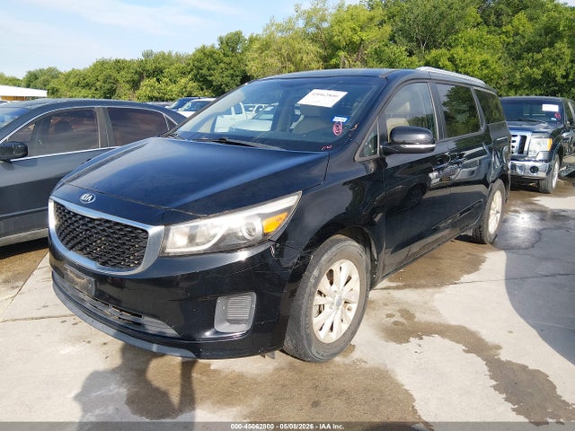 Продажа на аукционе авто 2015 Kia Sedona Lx, vin: KNDMB5C15F6021557, номер лота: 45062800