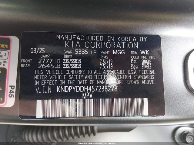 KNDPYDDH4S7238278 KIA Sportage Plug-in Hybrid X-line