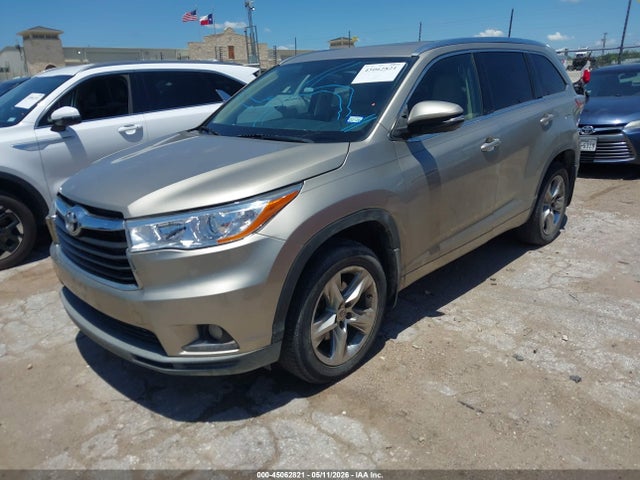 Toyota Highlander Limited V6 2015 5TDYKRFH2FS055019 Image 2