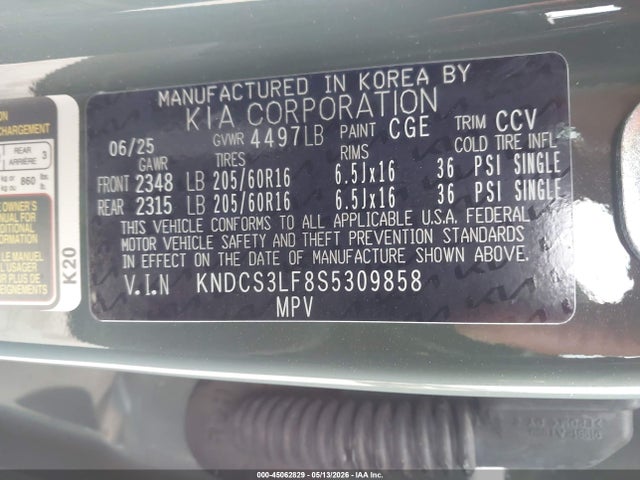 KIA Niro Plug-in Hybrid Ex 2025 KNDCS3LF8S5309858 Image 9