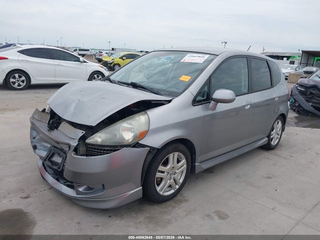 45062848 :رقم المزاد ، JHMGD38617S002754 vin ، 2007 Honda Fit Sport مزاد بيع