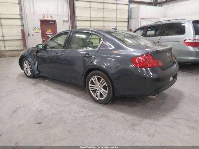 45062858 :رقم المزاد ، JN1DV6AR0BM452242 vin ، 2011 Infiniti G25x مزاد بيع