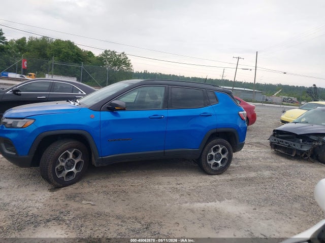 Aukcja sprzedaży 2022 Jeep Compass Trailhawk 4x4, vin: 3C4NJDDB1NT111947, numer aukcji: 45062870