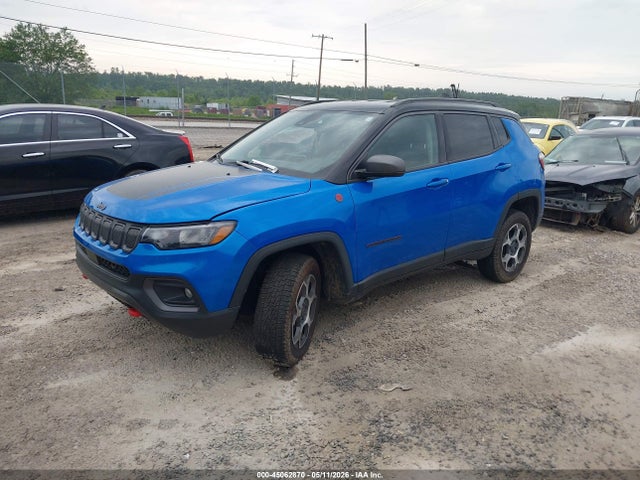 Aukcja sprzedaży 2022 Jeep Compass Trailhawk 4x4, vin: 3C4NJDDB1NT111947, numer aukcji: 45062870