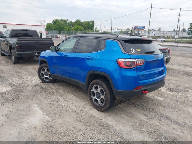 Aukcja sprzedaży 2022 Jeep Compass Trailhawk 4x4, vin: 3C4NJDDB1NT111947, numer aukcji: 45062870
