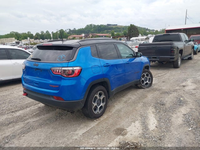 Aukcja sprzedaży 2022 Jeep Compass Trailhawk 4x4, vin: 3C4NJDDB1NT111947, numer aukcji: 45062870
