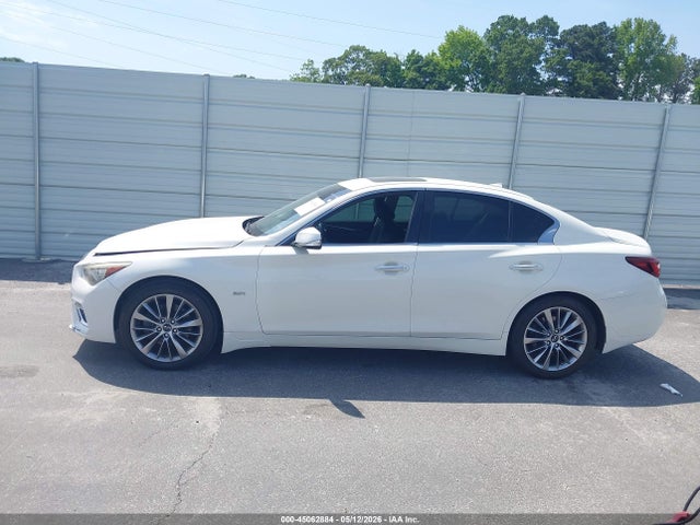 Aukcja sprzedaży 2018 Infiniti Q50 3.0t Luxe, vin: JN1EV7AP2JM365806, numer aukcji: 45062884