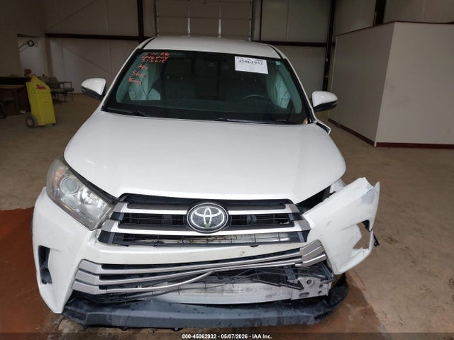 Продаж на аукціоні авто 2019 Toyota Highlander Le, vin: 5TDZZRFH2KS313615, номер лоту: 45062932