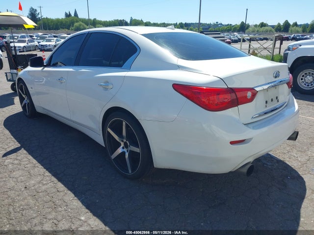 2015 Infiniti Q50 Premium მანქანა იყიდება აუქციონზე, vin: JN1BV7AP1FM341328, აუქციონის ნომერი: 45062986
