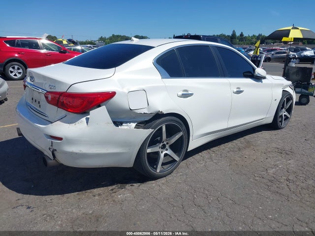 2015 Infiniti Q50 Premium მანქანა იყიდება აუქციონზე, vin: JN1BV7AP1FM341328, აუქციონის ნომერი: 45062986