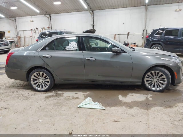 2016 Cadillac Cts Luxury Collection მანქანა იყიდება აუქციონზე, vin: 1G6AX5SX8G0125543, აუქციონის ნომერი: 45063028