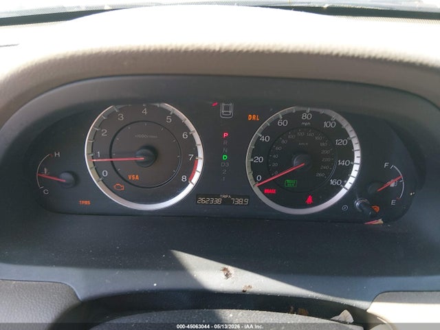 45063044 :رقم المزاد ، 1HGCP2F88AA137041 vin ، 2010 Honda Accord 2.4 Ex-l مزاد بيع