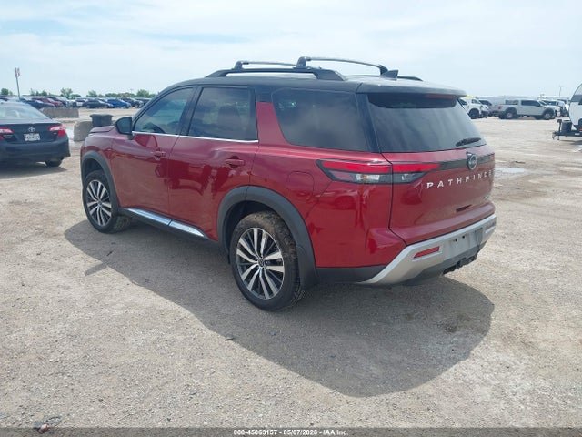 Продажа на аукционе авто 2022 Nissan Pathfinder Platinum 4wd, vin: 5N1DR3DK0NC257939, номер лота: 45063157